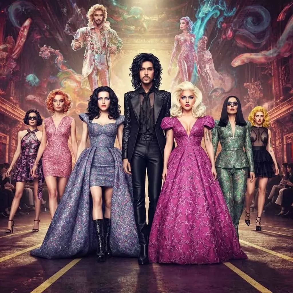 Analiza stylów ikon muzycznych: Madonna, Prince, Lady Gaga – rewolucjoniści mody